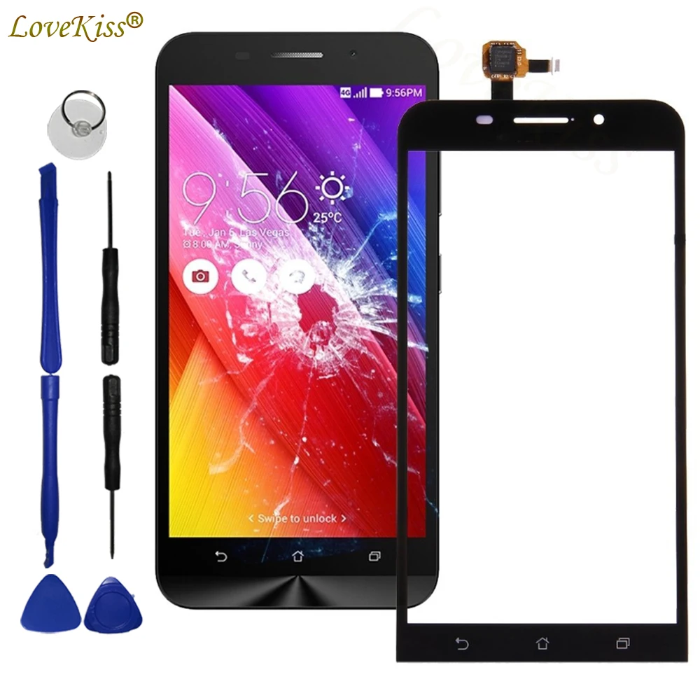 Передняя панель Z010DA для ASUS Zenfone Max ZC550KL сенсорный экран ЖК дисплей дигитайзер