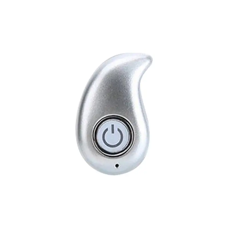 Silver Беспроводные bluetooth-наушники, обновленные мини-наушники с незаметной музыкой, шумоподавление, гарнитура, высококачественные музыкальные стерео наушники для телефона - Цвет: Silver