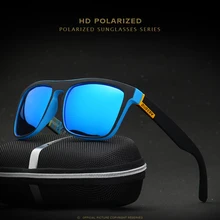 Бренд dubery, дизайнерские поляризованные солнцезащитные очки, мужские очки для вождения, Мужские Винтажные Солнцезащитные очки, Ретро стиль, цветные, UV400