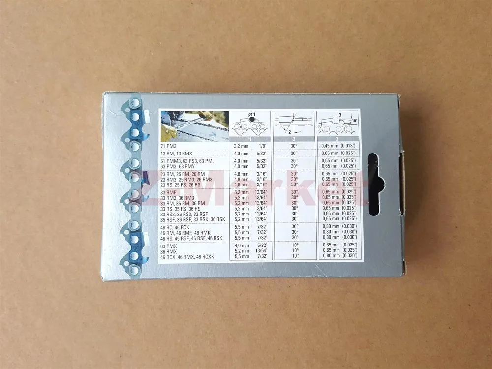 Подлинная С Т Я H L Цепь 3/8 Шаг 0.06"(1.6 ММ) толщина 72 Ссылки для 20'' Бензин Бензопилы шины