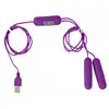 double Jump Egg USB power Vibrator Clitoral G-Spot masturbation sex product remote control vibrating Bullet Sex Toys for Women 1