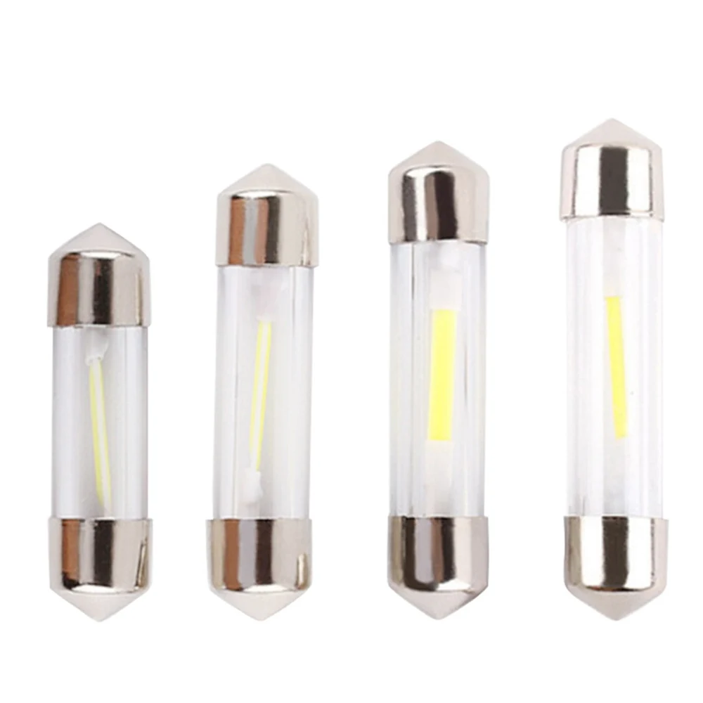 

12V Car LED Light Bulb Auto Interior Reading Light Dashboard Cold White Play License Plate Lamp 31mm 36mm 39mm 41mm