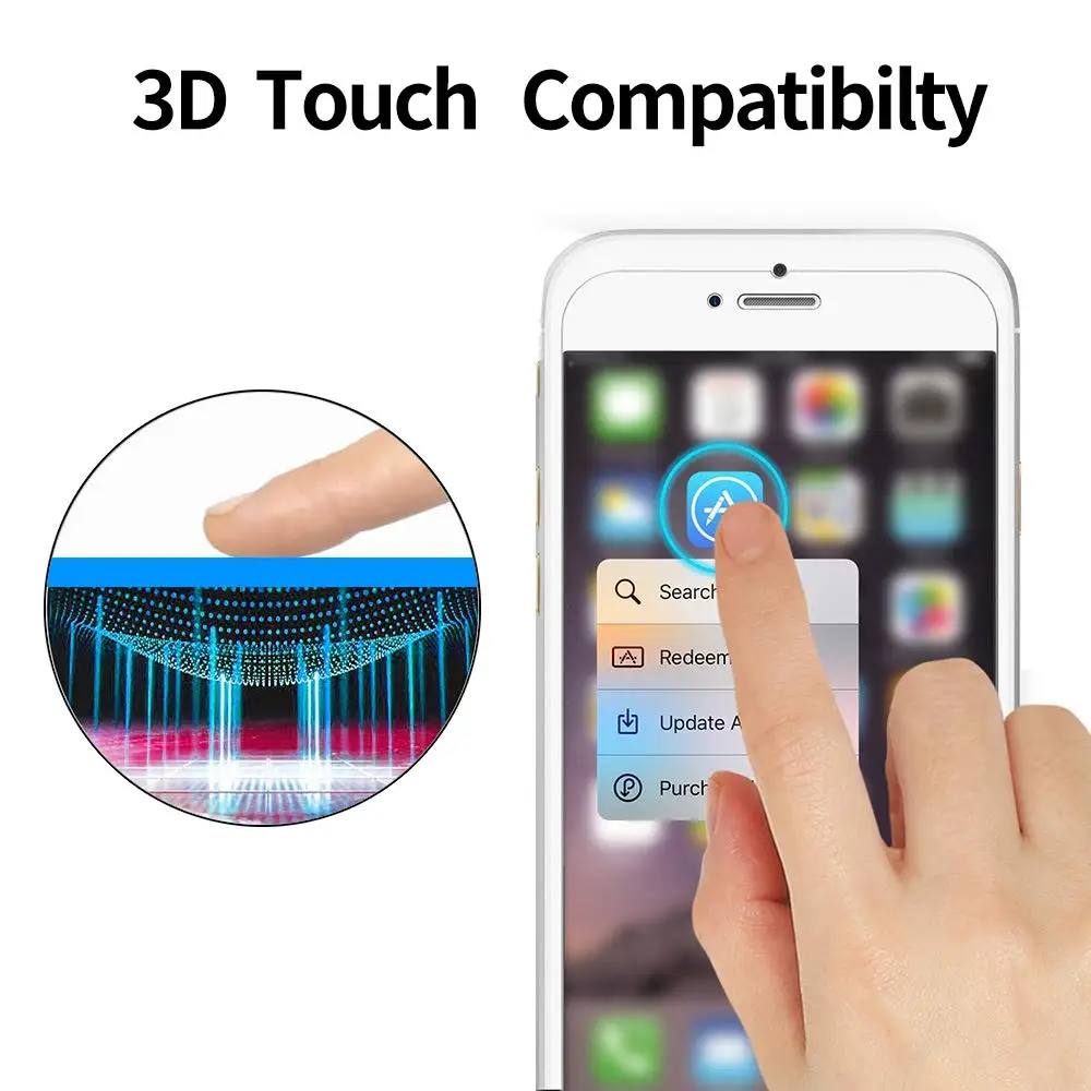 

2.5D Protective Film 5 5S XS MAX XR X 8 7 Screen Protector Tempered Glass for IPhone 8 6 7Plus GlassProtectors Glass Ultra-thin