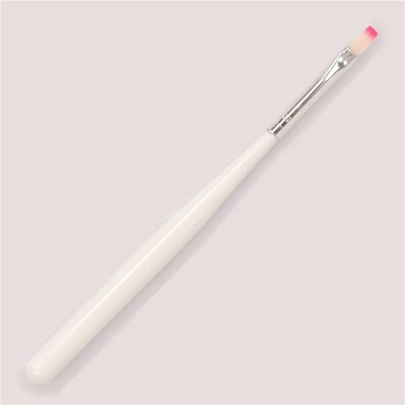 LCJ 1 шт. профессиональная ручка из белого дерева для маникюра, УФ-гель для рисования, кисть для рисования, ручка для маникюра 03