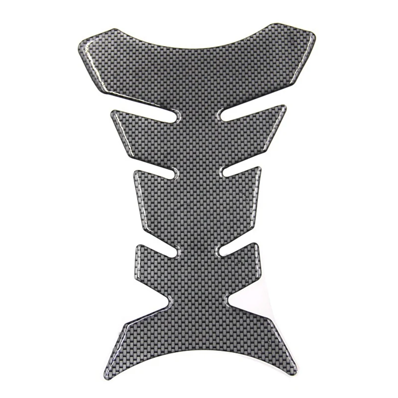 

Carbon Fiber Tank Pad Tankpad Protector Sticker For Motorcycle Universal Fishbone