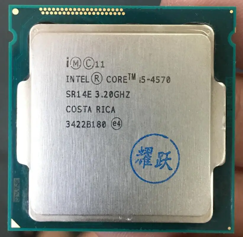 

Intel Core i5-4570 i5 4570 Processor Quad-Core LGA1150 Desktop CPU 100% working properly Desktop Processor