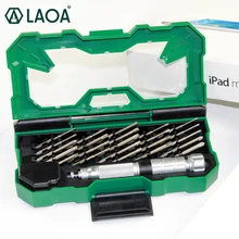 LAOA 25 in 1 Precision Screwdriver Set Tools Kit Hand tools Repair for Laptop Computer Phone Repair Tool Kit free shipping bosi 12 in 1 telecom computer repair tools set electronic hand tool kit
