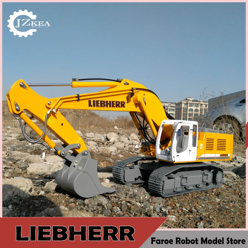 liebherr remote control excavator