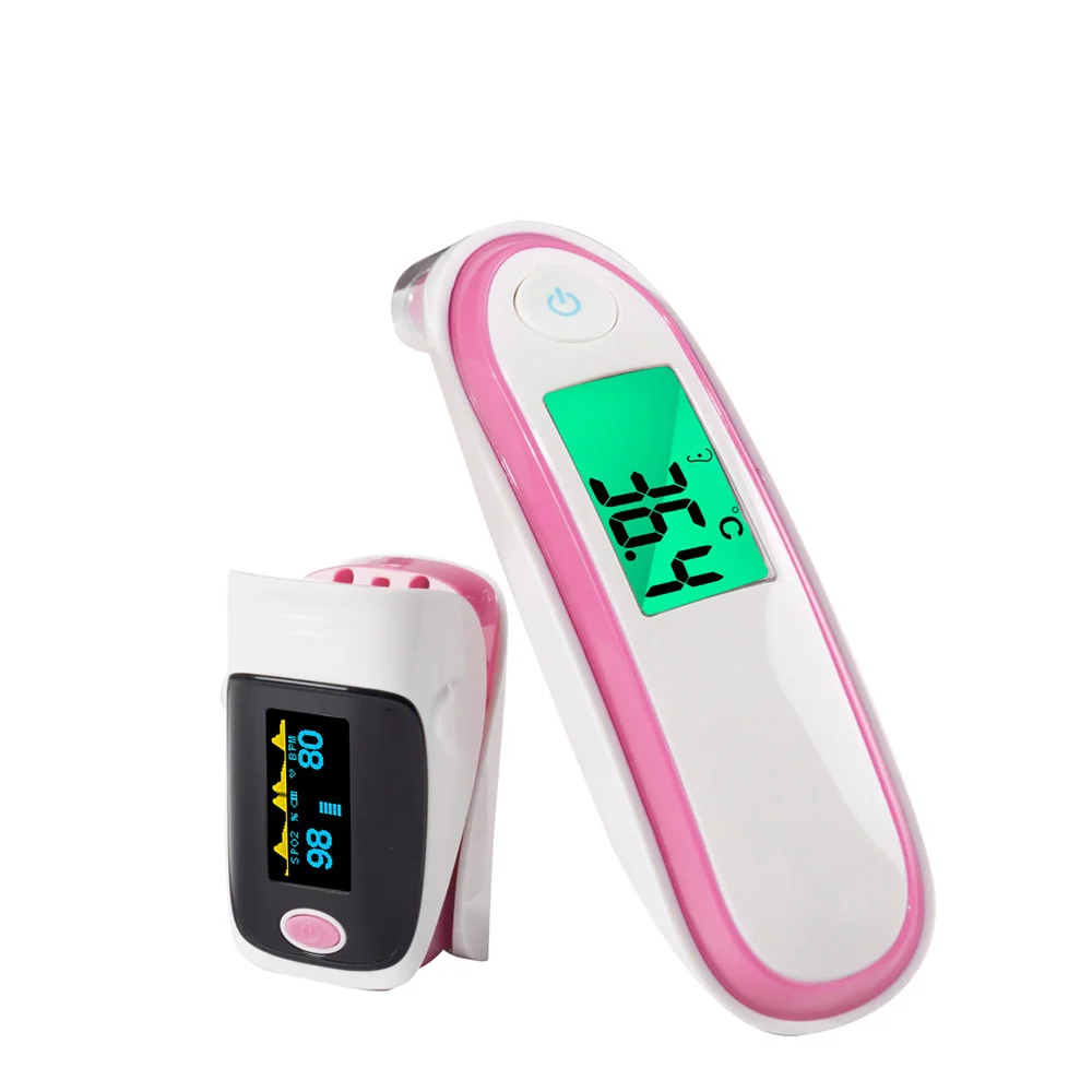 Yongrow Пульсоксиметр и тела Инфракрасный термометр цифровой Семья здравоохранения посылка