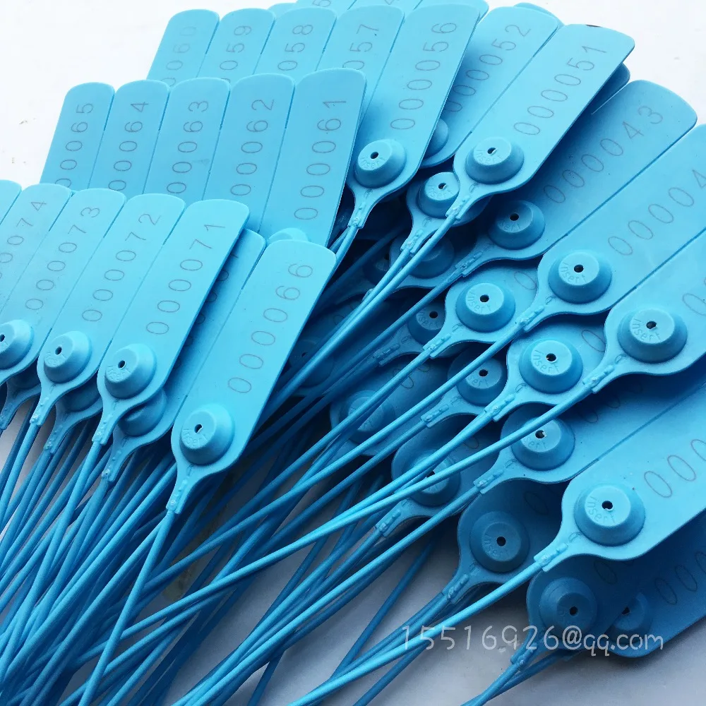 295mm plastic sealsadjust plastic security seal with metal insertin