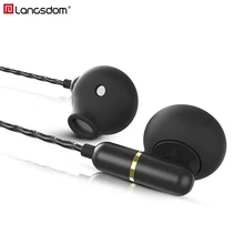 Langsom M45C Внутриканальные наушники с микрофоном 3,5 мм стерео Hifi телефон наушники гарнитура для iPhone Xiaomi fone de ouvido наушники