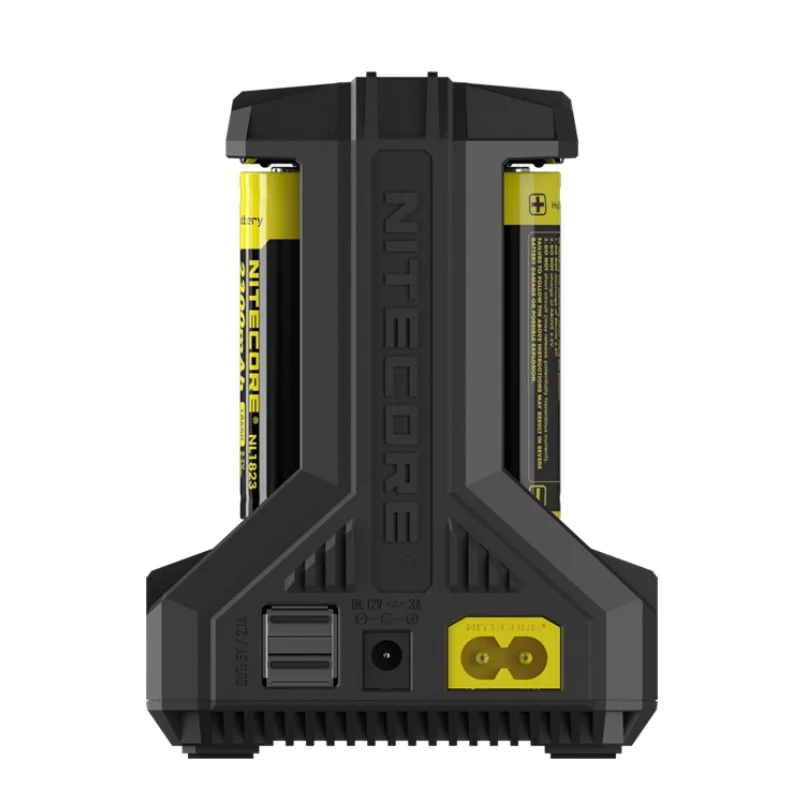 1 шт. Nitecore i8 nuevo i4 i2 cargador inteligente 8 toвсего ranuras 4A salida Smart para Li Ion 18650 16340 10440 AA