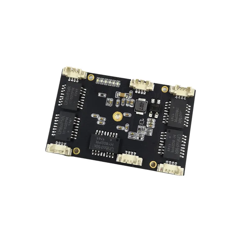 ANDDEAR Customized industrial 5 port 10/100M unmanaged network ethernet switch 12v pcba module network switch 5/6 civil grade ANDDEAR Customized industrial 5 port 10/100M unmanaged network ethernet switch 12v pcba module network switch 5/6 civil grade