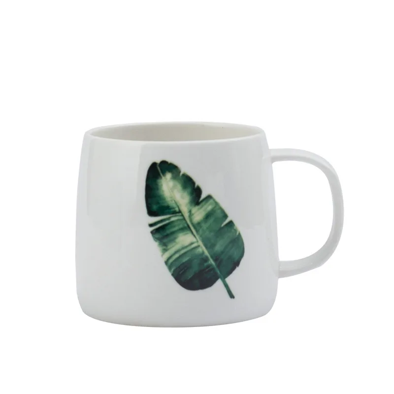 1 шт., креативная керамическая кружка в скандинавском стиле, черепаха, кактус, узор, высокая емкость, кружка, чашка для офиса, простая чашка для кофе, завтрака, молока, чашка для пары - Цвет: 3