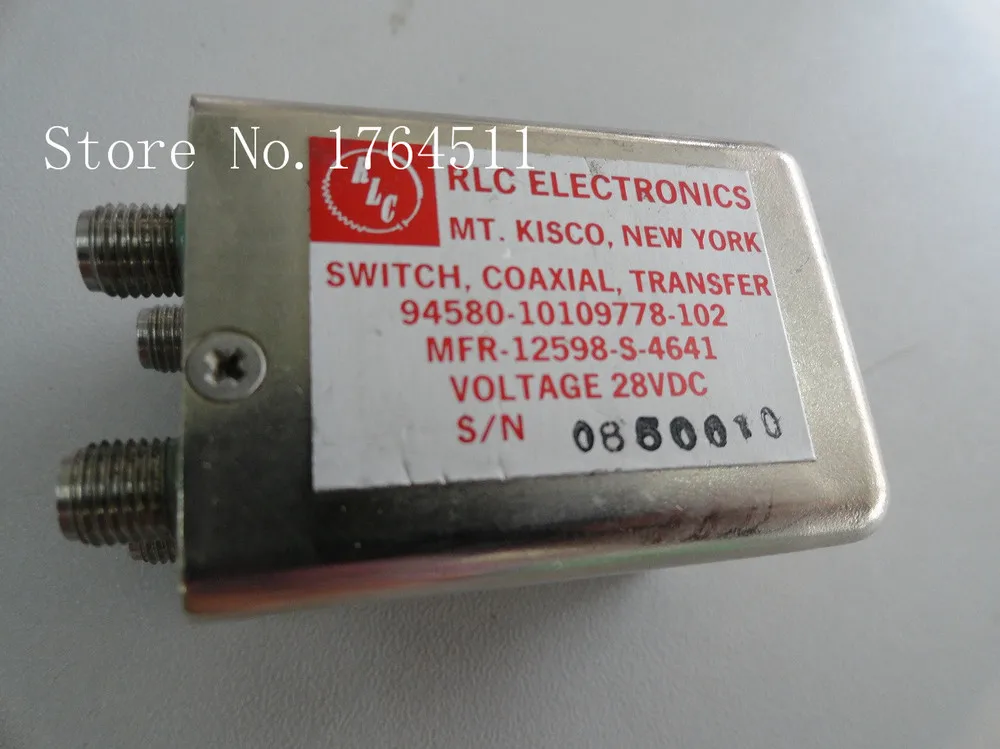 

[BELLA] DOW-KEY 411C-2208 DC-18GHZ DPDT RF - 12V
