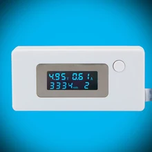 Полезное USB зарядное устройство, мобильный ПК, емкость батареи, мощность, мини напряжение, измеритель тока