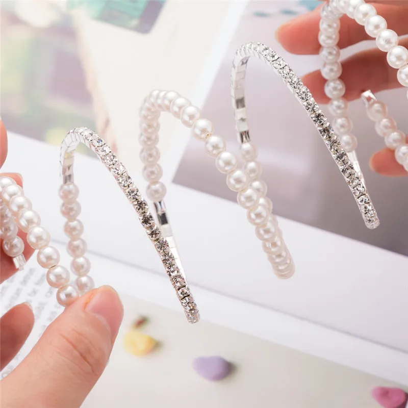 Роскошные плетеные Кристальные браслеты из искусственного жемчуга, многослойные широкие браслеты и браслеты, женские браслеты, свадебные ювелирные изделия
