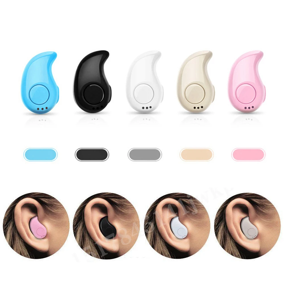 Беспроводные наушники вкладыши Daono Mini Sport Bluetooth V4.0 Stealth с микрофоном гарнитура для
