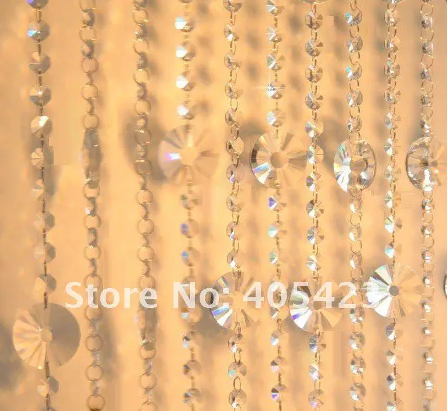 free shipping!10meter/lot, Entrance / sun flower crystal curtain/Crystal Curtain/ Room Divider/Finished curtain/BQF-SFY-0157