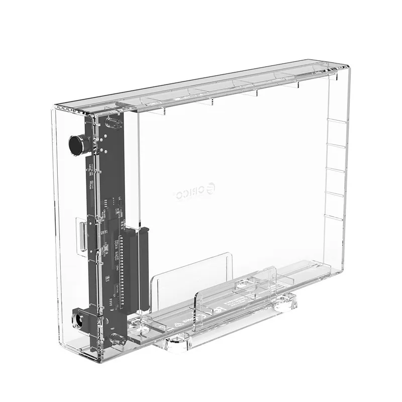 

Orico 3.5-inch USB3.0 transparent mobile hard disk box computer external solid state SSD mechanical hard disk read mobile box