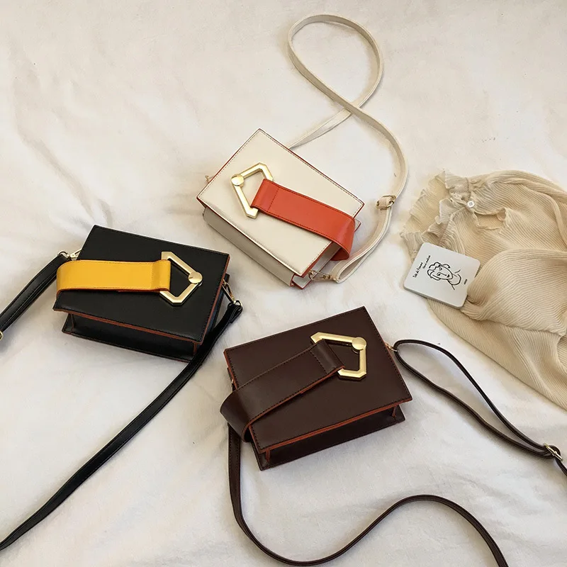 

Small Square Bag Female 2019 New Korean Fashion Casual Shoulder Bag Foreign Wild Women High-quality Messenger Bag