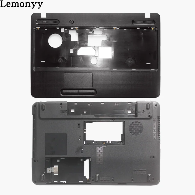 Billig Neue für Toshiba Satellite C650 C655 C655D Palmrest ABDECKUNG keine touchpad Laptop Bottom Basis Fall Abdeckung