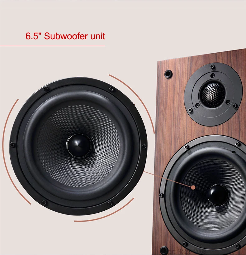 Nobsound DM3 дерево 120 Вт 1 пара 6,5 дюймов книжная полка динамик s 2,0 HiFi Колонка звук дома Профессиональный динамик