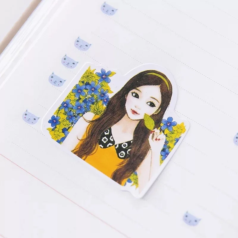 

Handbook Sticker Cute Cartoon Match Box Sticker Handbook Seal Sticker Baking Sticker