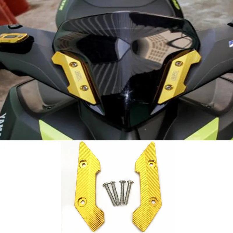 

Modified moto Windshield Windscreen NVX L155 Deflector bracket set protector FOR YAMAHA NVX NVX155 125 AEROX155 L155 GDR155