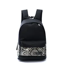 2016 neue Stil Schultaschen Mädchen Unisex Blumen Freizeit Leinwand Rucksack Leinwand Rucksack Männer Reisetaschen Frauen Rucksäcke