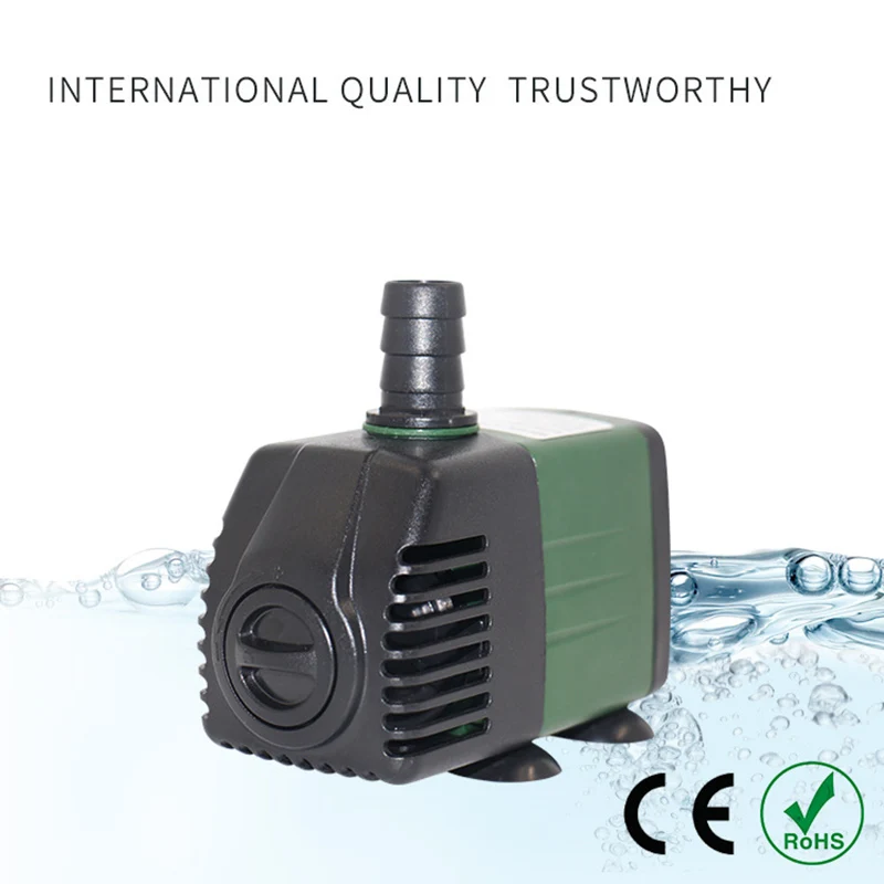 

Ultra-Quiet Submersible Water Fountain Pump Filter Fish Pond Aquarium Water Pump Tank Hot Sale