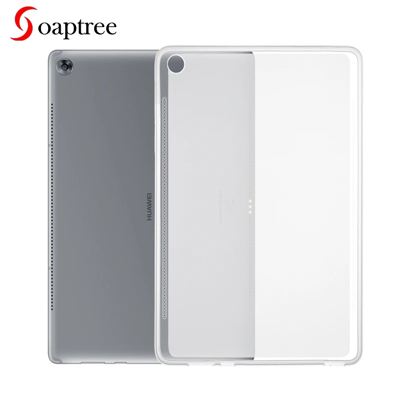 Мягкий силиконовый чехол прозрачный для Huawei MediaPad C5 T5 T1 10 A21W S8-701U 7 0 T3 8 9 6 M2 сумка из