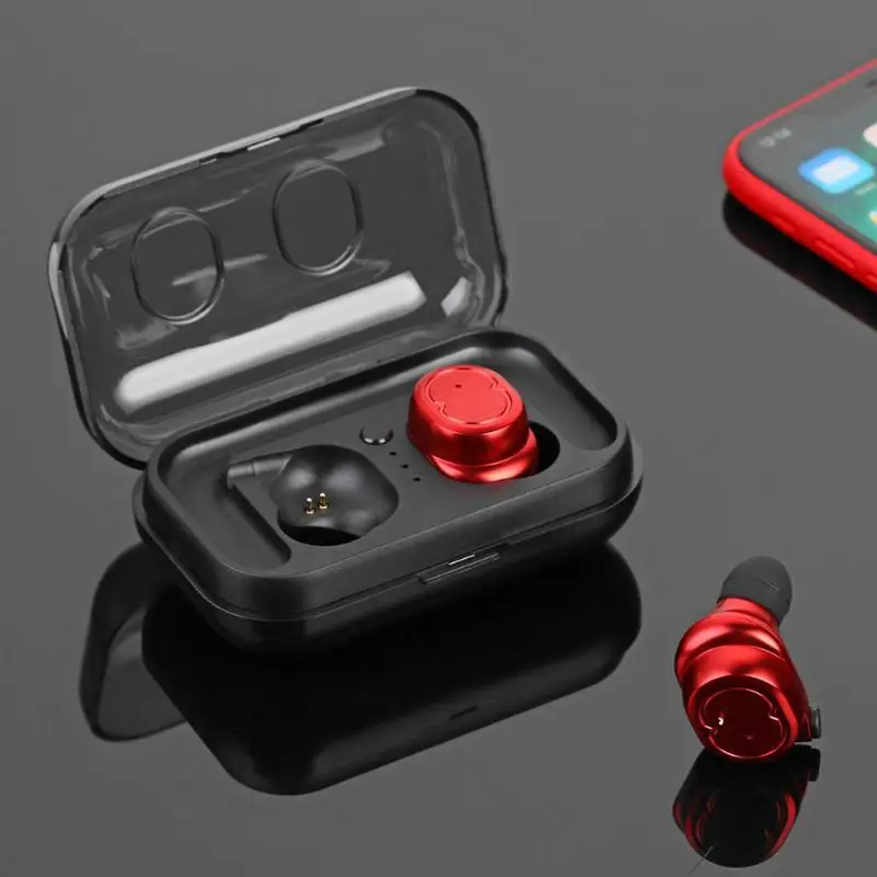 Топ quity Bluetooth 5,0 наушники T8 TWS Touch control Беспроводные спортивные мини наушники с зарядным кабелем коробка