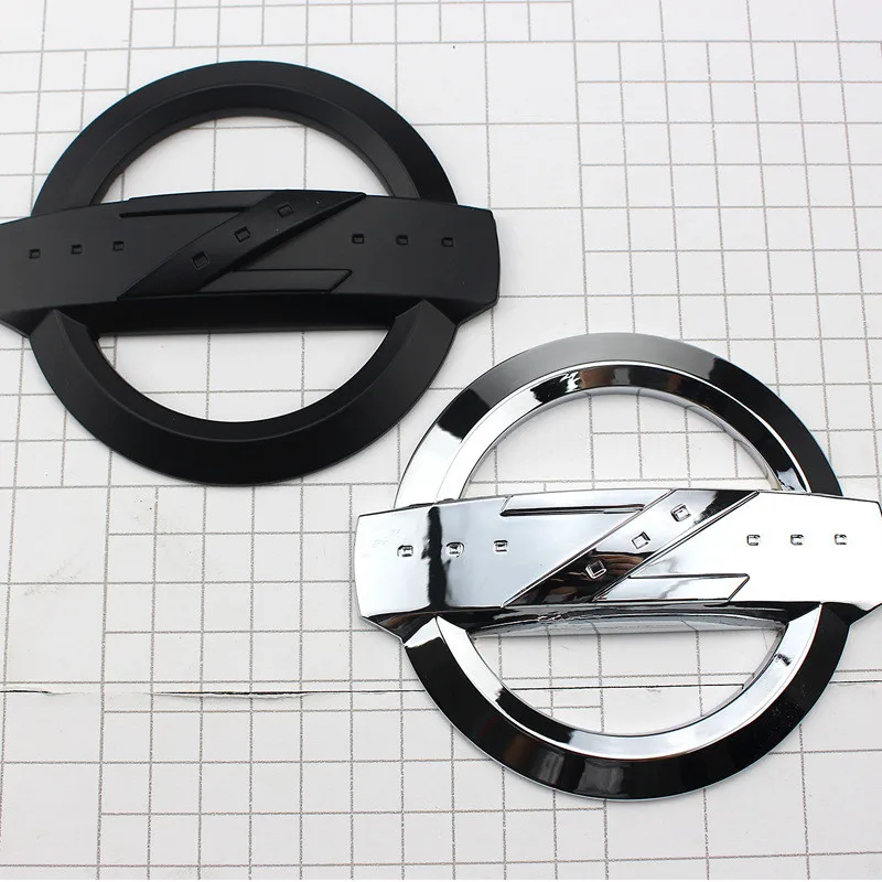 

Free Shipping 20PCS 3D Car Styling 11cm*9.5cm Zinc alloy 350Z 370Z Z Emblem Rear Trunk Badge Logos Cars Sticker black silver