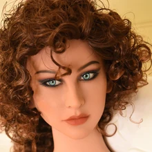 WMDoll Head For Silicone Real Sex Dolls Heads Fit For 140cm To 170cm Full Size Dolls