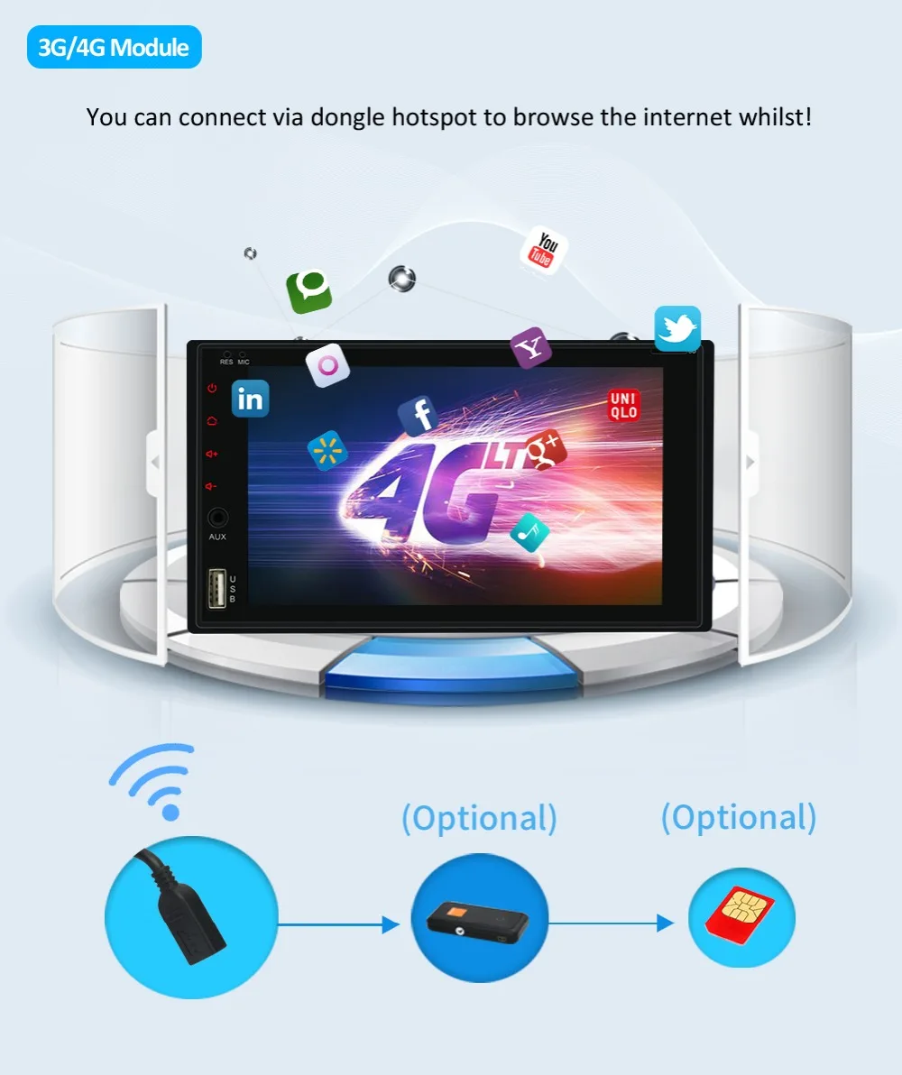 Perfect Double 2 Din Capacitive Android 9.0 GPS Navi Car Stereo No-DVD Player Auto Audio PC Car Head Unit TV In Dash Radio Media camera 15