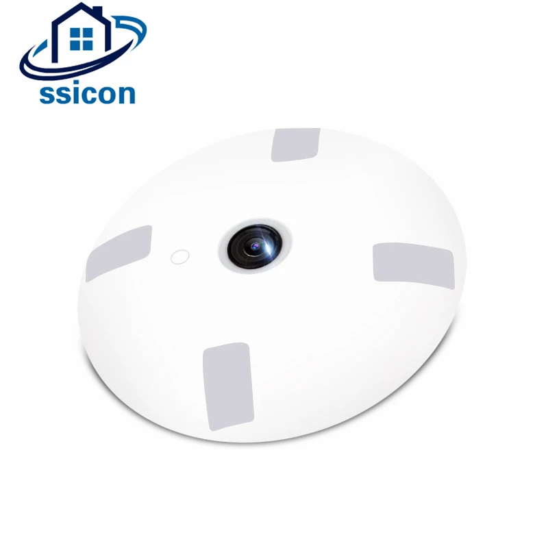 

SSICON 1.3MP Fisheye IP 3D VR Camera Wireless 360 Degree Home Security WIFI Camera Panoramic Build In Two Ways Audio