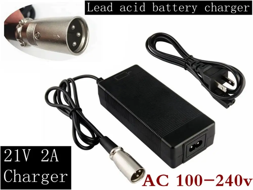 

24V 2A lead-acid battery Charger wheelchair charger golf cart charger electric scooter ebike High qualitycharger free shipping