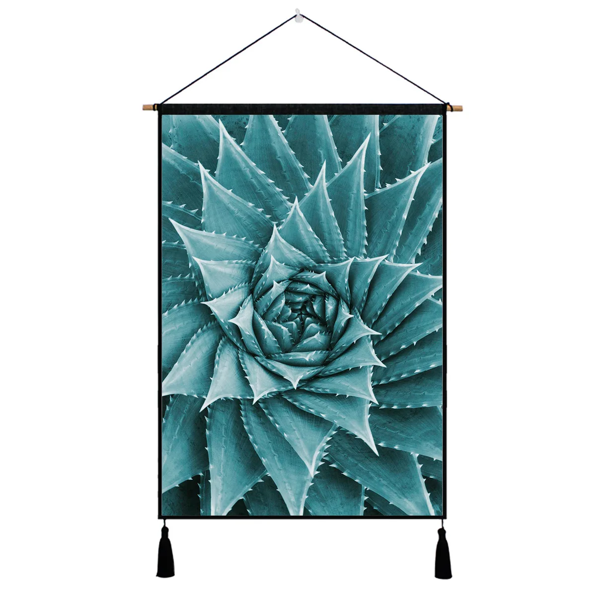 Original Northern Europe Sunshine Green Plant Tapestry Hanging Cloth Decoration Ins Art | Дом и сад