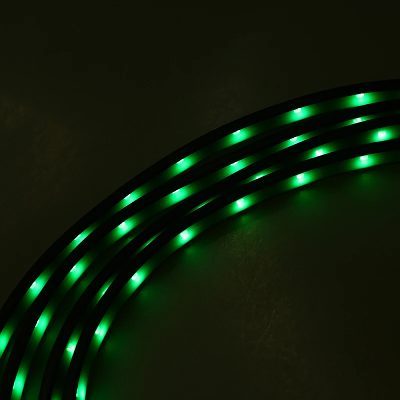 possbay rgb wireless remote control car flexible led underglow