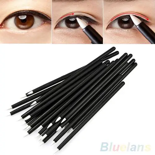 

50 Pcs Cosmetic Makeup Tool Disposable Eyeliner Liquid Wand Applicator Brush