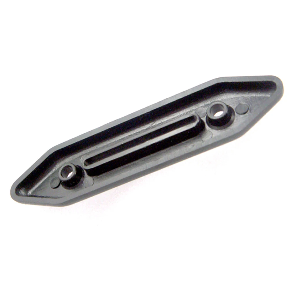 Black 5 Plastic Way Selector Electric Guitar Lever Switches Plates, Guitar Toggle Lever Switches Cover Washer Plate ACCS