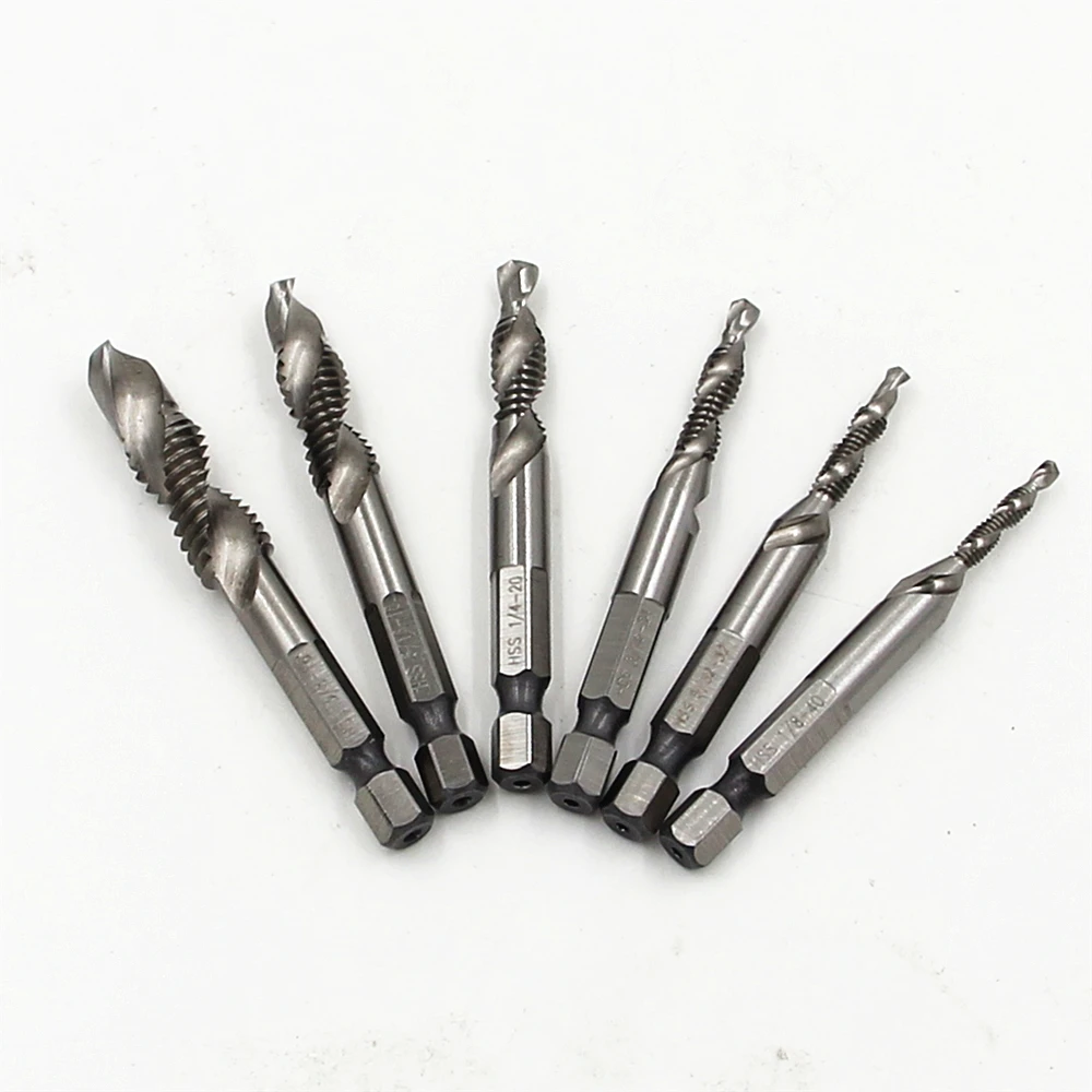6pc UK standard size compound tapping machine with functions of tapping and chamfering