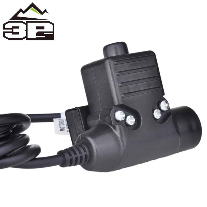Новинка Airsoft U94 PTT оборудование тактическая гарнитура для KENWOOD/Midland Walkie Talkie BaoFeng UV 82