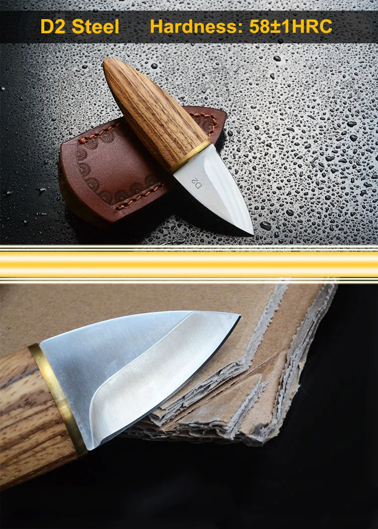 Stainless Steel EDC Tools For Outdoor Survival Mini Straight Blade Knife wood handle Knife Hunting Camping Portable Multi tools (10)