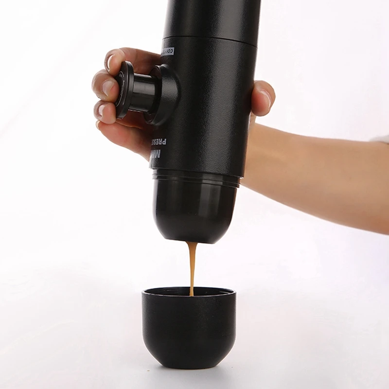 Coffee Boy Portable Espresso Machine Handheld Mini Italian Press Mini presso Black