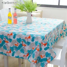Table Cloth Rectangular Tablecloth Flowers Printed Waterproof Oilproof Tea Coffee Table Cover Home Decor For Mexico Party