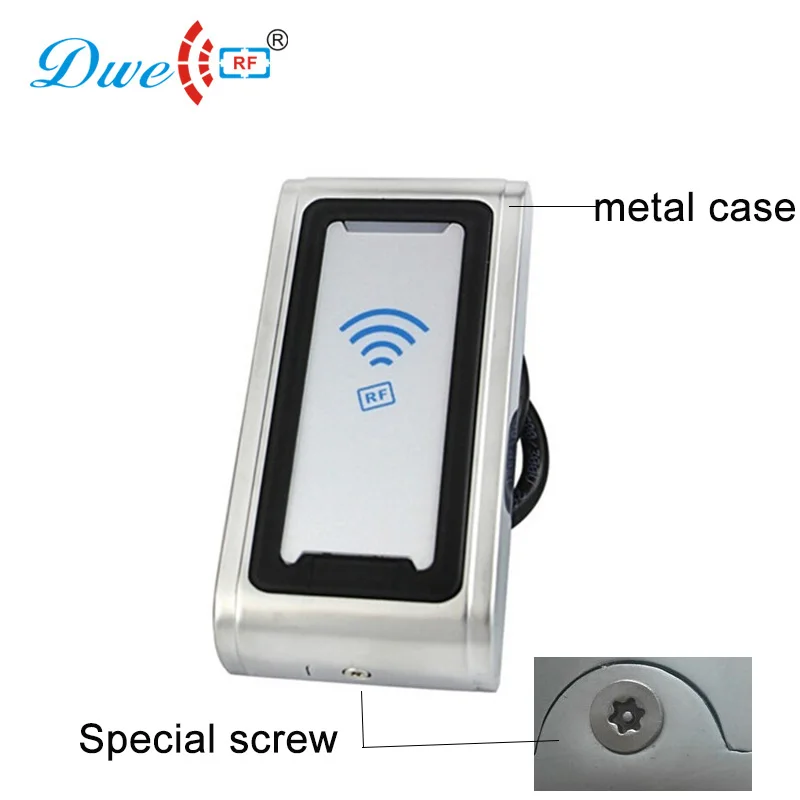 DWE CC RF считыватель карт контроля доступа завод rfid считыватель цена Анти погода считыватель смарт-карт