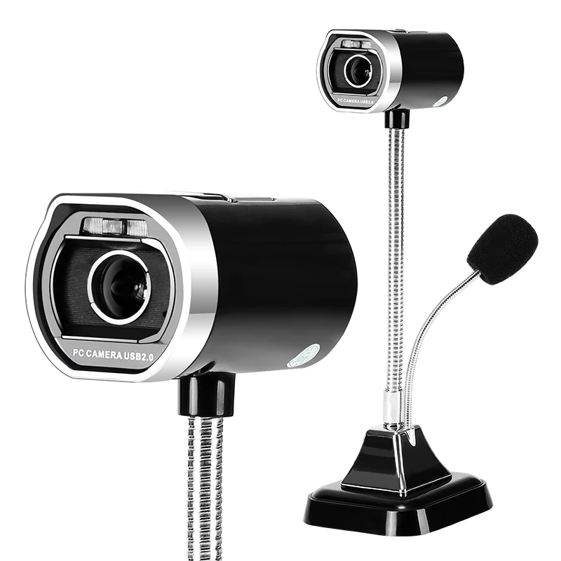 USB 2.0 Wired cams PC Laptop Video Camera Adjustable Angle HD LED