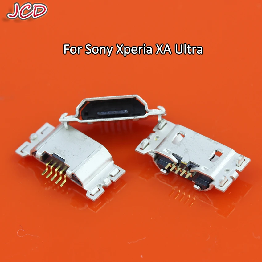 JCD For Sony Xperia XA Ultra Micro USB Connector Female 5 pin Charging Socket For Sony Xperia XA Ultra C6 F3211 F3212|Connectors| - AliExpress